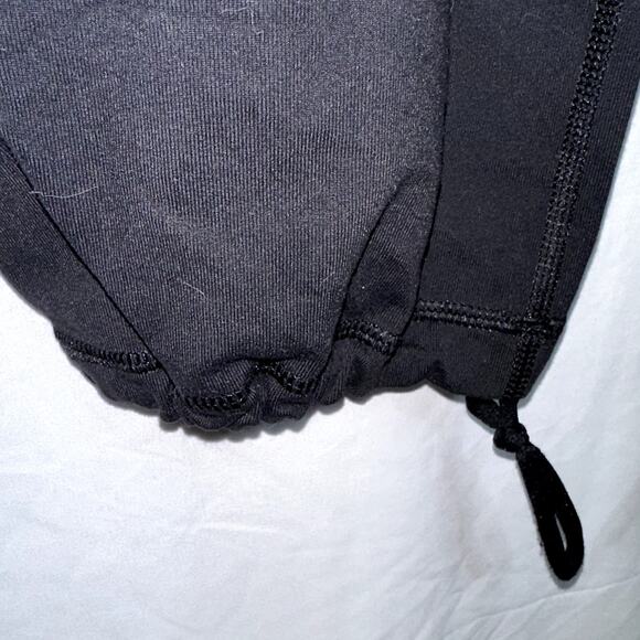 Lululemon Athletica Womens Size 6 Black Drawstring Cinchable Ankle Jogger Pants - Picture 2 of 7